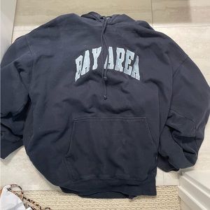 brandy bay area oversized sweatshirt